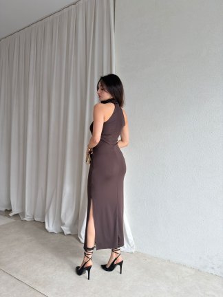 DORY Elbise 8852 - Acı Kahve - 3