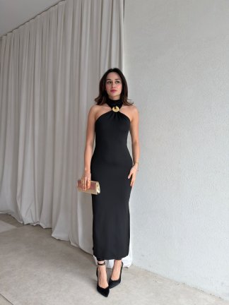 DORY Elbise 8852 - Siyah - 2