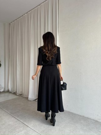 DRAX Elbise 8715 - Siyah - 3