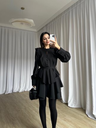DREAM Elbise 5588 - Siyah - 3