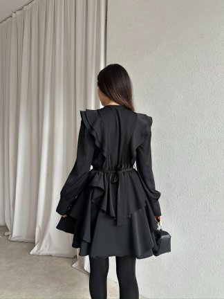 DREAM Elbise 5588 - Siyah - 4