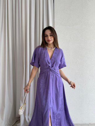 DUSTİN Maxi Elbise 7589 - Lila 