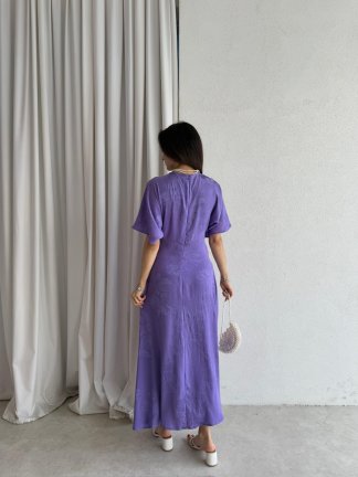 DUSTİN Maxi Elbise 7589 - Lila - 3