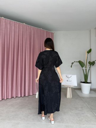DUSTİN Maxi Elbise 7589 - Siyah - 3