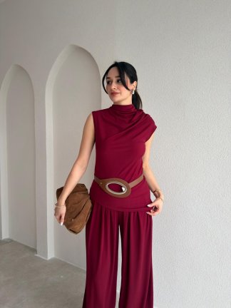 EBONY Takım 6887 - Bordo - 2