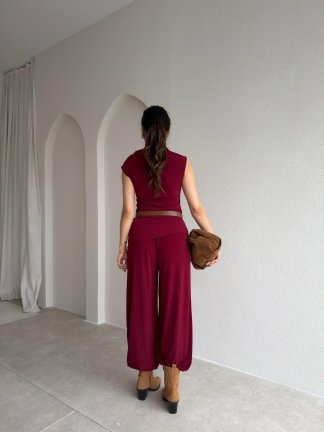 EBONY Takım 6887 - Bordo - 3