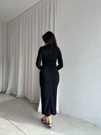 ELDORA Elbise 8700 - Siyah - 3