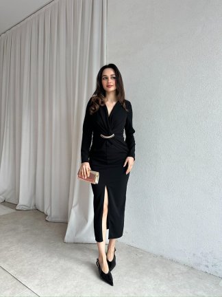 ELDORA Elbise 8700 - Siyah - 2