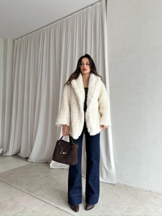ELNA Kürk 8467 - Beyaz 