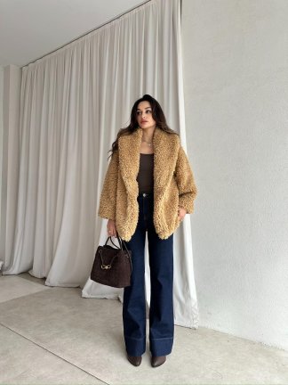ELNA Kürk 8467 - Camel 