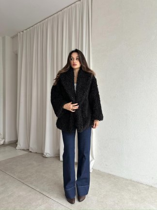 ELNA Kürk 8467 - Siyah - 1