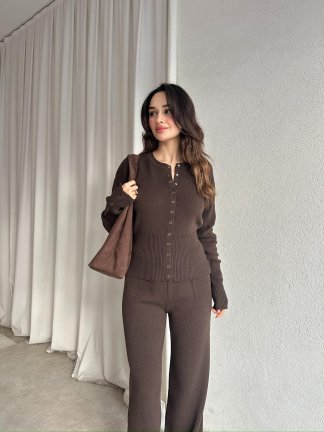 ELON Takım 8763 - Acı Kahve - 2