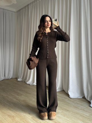 ELON Takım 8763 - Acı Kahve - 4