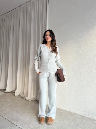 ELON Takım 8763 - Gri 