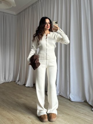 ELON Takım 8763 - Krem - 3