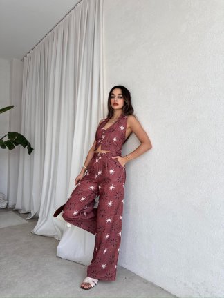 ELYS Takım 8143 - Kahverengi - 2