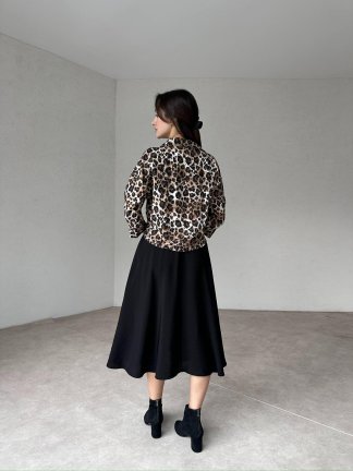 EMERSON Midi Elbise 2810 - Siyah - 3