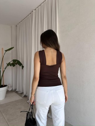 ENJOY Bluz 8139 - Acı Kahve - 2