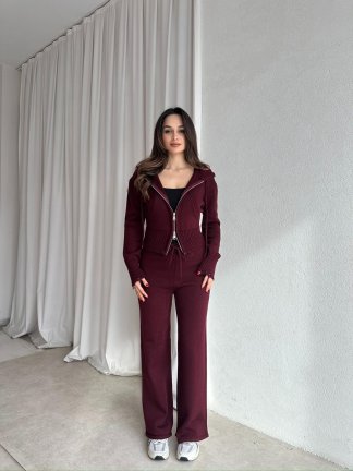 ESCAPE Triko Takım 8606 - Bordo - 3