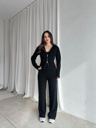 ESCAPE Triko Takım 8606 - Siyah - 3