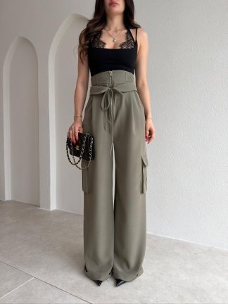 EVERTON Özel Tasarım Pantolon 9001 - Haki - 2