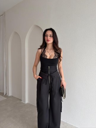 EVERTON Özel Tasarım Pantolon 9001 - Siyah - 2