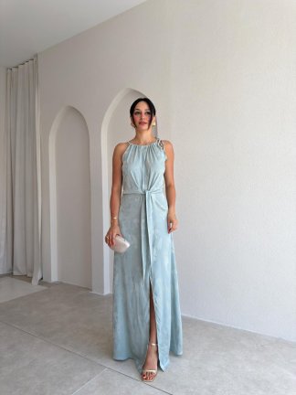 FEİNE Maxi Elbise 7420 - Mint - 1