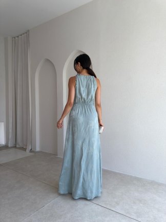 FEİNE Maxi Elbise 7420 - Mint - 3