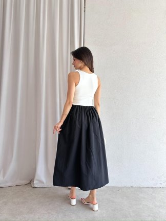 FELİCİA Midi Elbise 5474 - Siyah - 3