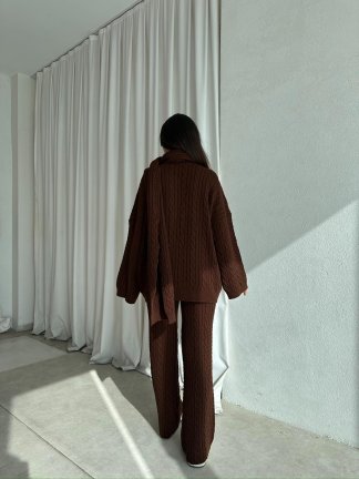 FEMME Takım 8443 - Acı Kahve - 2