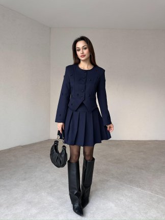 FİORELLA Takım 9833 - Lacivert - 2