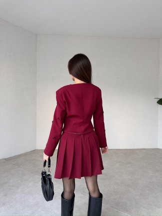 FİORELLA Takım 9833 - Bordo - 3