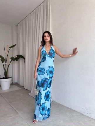 FLAM Maxi Elbise 8926 - 2
