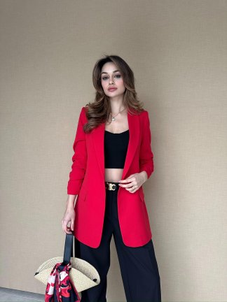 FORTUNA Ceket 3025 - Kırmızı 