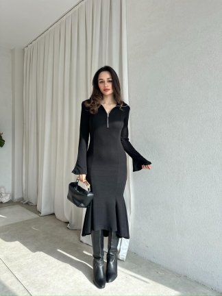 FOWLER Elbise 1422 - Siyah - 3