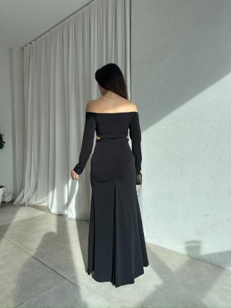 FRENZY Elbise 8736 - Siyah - 4