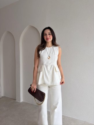 FULHAM Denim Takım 9002 - Ekru - 2