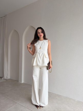 FULHAM Denim Takım 9002 - Ekru - 1