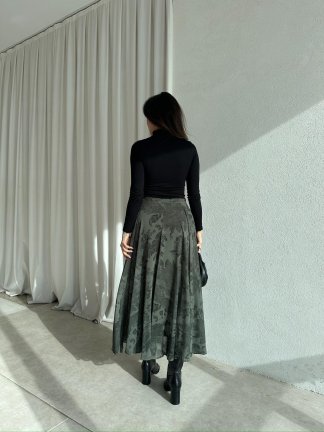 GAİA Etek 1056 - Haki - 4