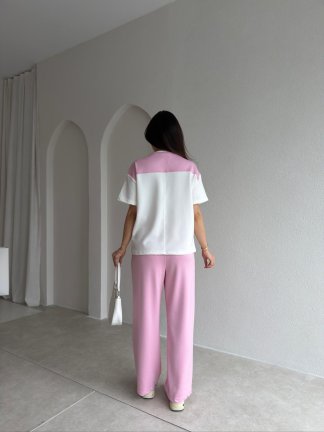 GALİA Bağlama Detaylı Takım 9277 - Pembe - 3