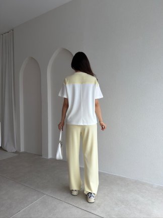 GALİA Bağlama Detaylı Takım 9277 - Sarı - 3