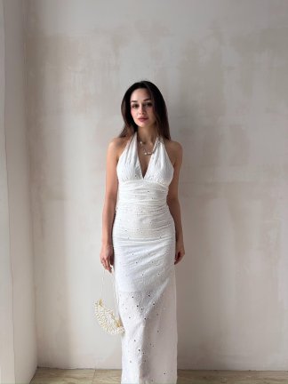 GASPARD Maxi Elbise 5267 - 3