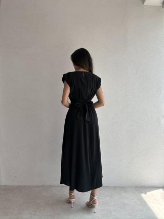 GİLMAN Maxi Elbise 9297 - Siyah - 3