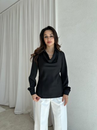 GİNGER Bluz 0685 - Siyah - 2