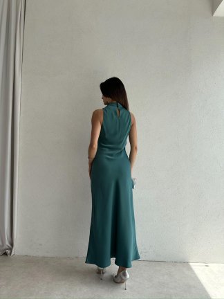 GODWİN Maxi Elbise 6493 - Yeşil - 3