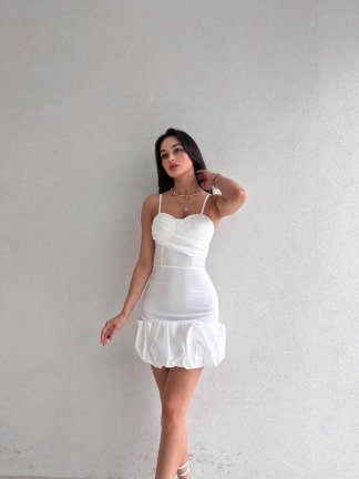 ARNOLD Elbise 3829 - Beyaz - 1