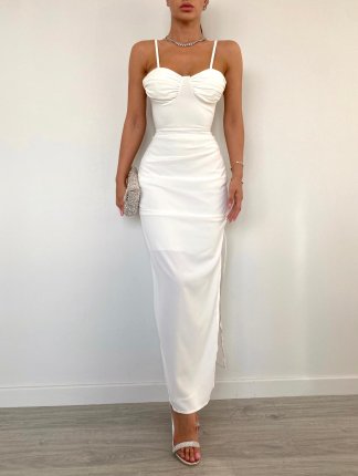  Callie Elbise 1234 - Beyaz - 2