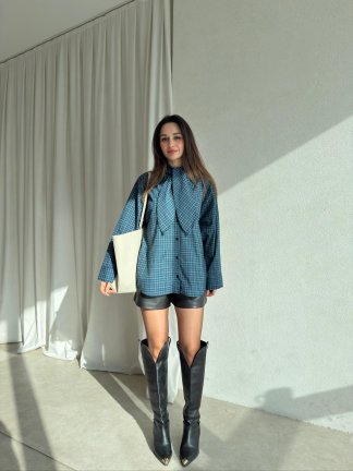 GORFO Gömlek 1489 - Lacivert - 2