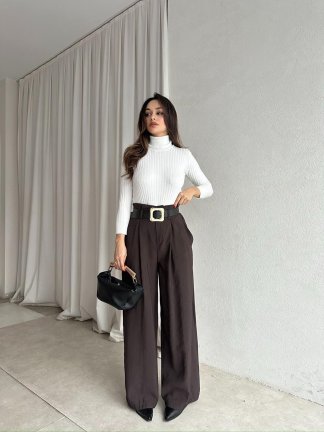 GRASİA Pantolon 8695 - Acı Kahve - 2
