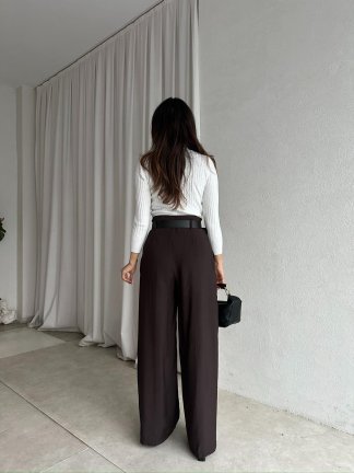 GRASİA Pantolon 8695 - Acı Kahve - 4